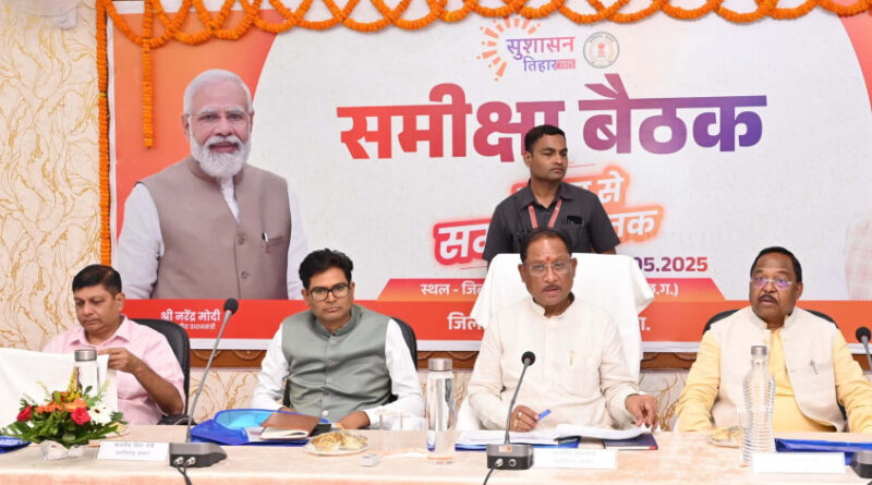 CG BREAKING: अच्छा प्रदर्शन करने वाले जिलों को मिलेगा पुरस्कार: मुख्यमंत्री श्री विष्णु देव साय….