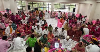 दुर्ग शहर में आकृषित पार्थिव शिवलिंग का मधुर गीतों एवं मंत्रोच्चारण के साथ रुद्राभिषेक हुआ
