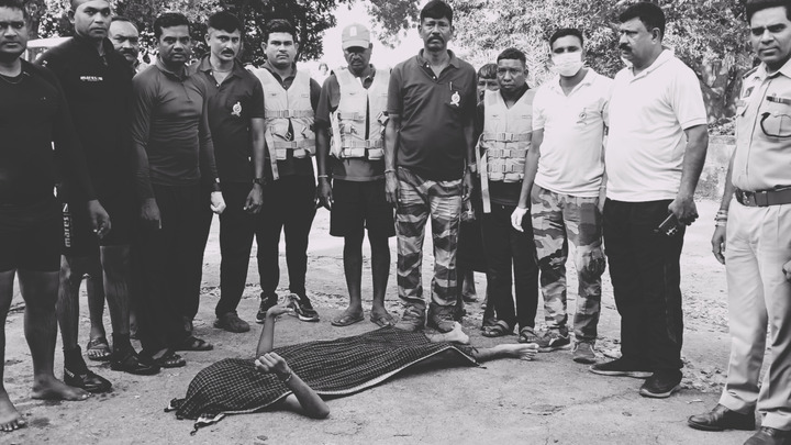 दुर्ग  शिवनाथ नदी में नहाने के दौरान बहा 22 वर्षीय युवक, SDRF ने बरामद किया शव