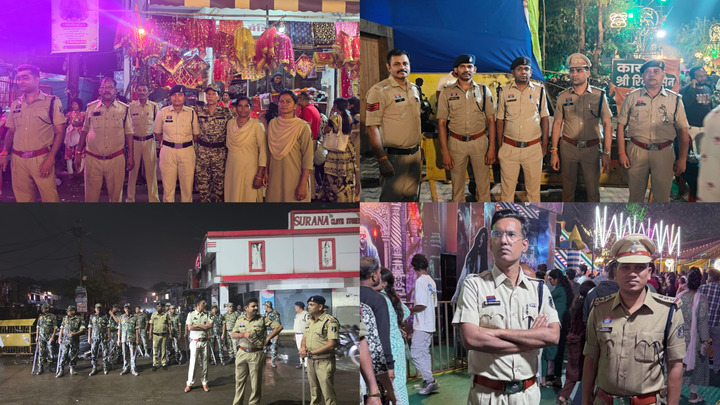 दुर्ग में नवरात्रि पर पुलिस की सख्ती, महिलाओं की सुरक्षा से लेकर ट्रैफिक तक खास इंतजाम…..
